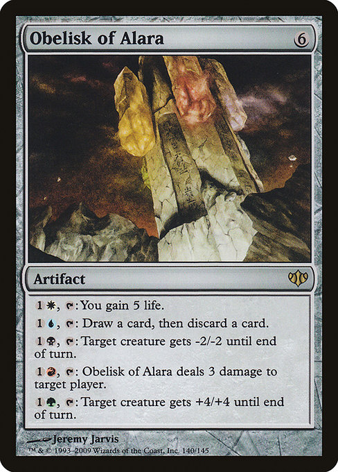Obelisk of Alara - Conflux Rare Card
