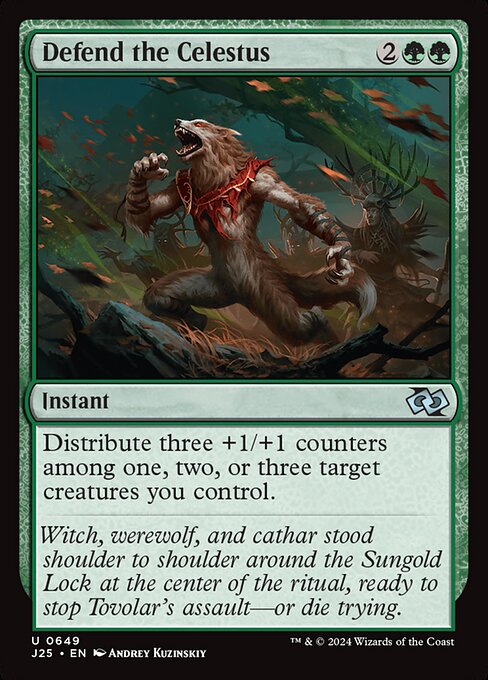 Defend the Celestus - Foundations Jumpstart Uncommon Card