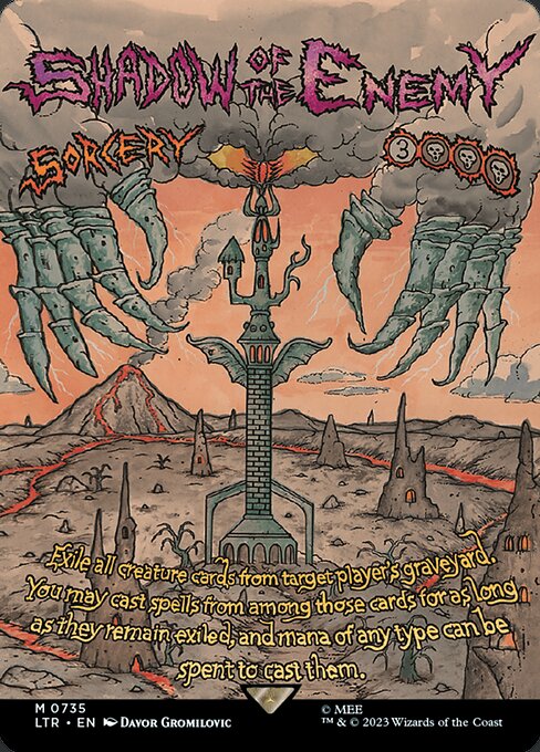 Shadow of the Enemy - The Lord of the Rings: Tales of Middle-earth Mythic Card