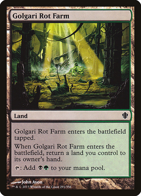 Golgari Rot Farm - Commander 2013 Common Card