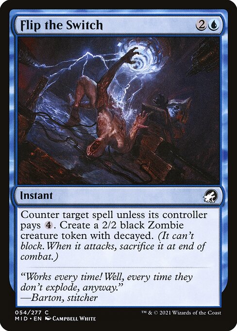 Flip the Switch - Innistrad: Midnight Hunt Common Card