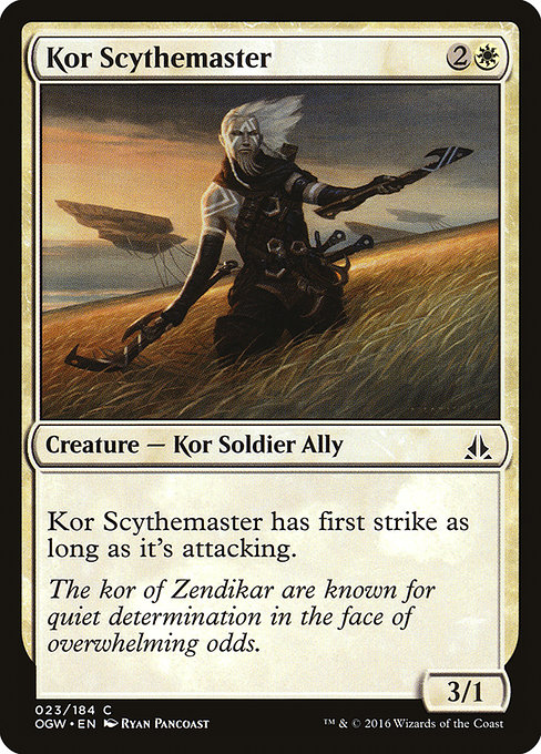Kor Scythemaster - Oath of the Gatewatch Common Card