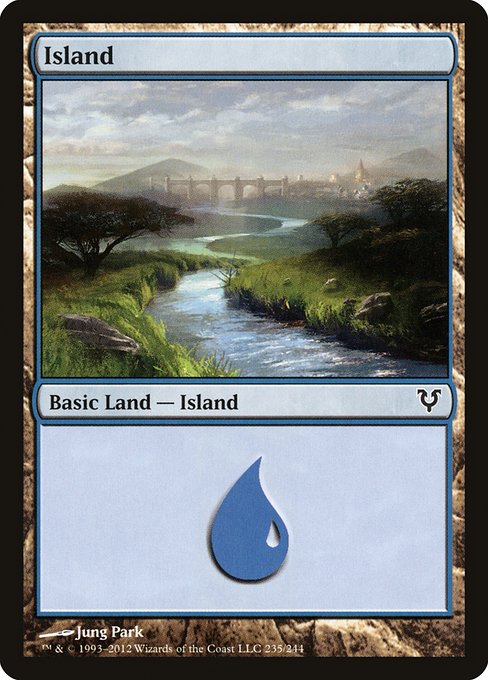 Island - Avacyn Restored Common Card