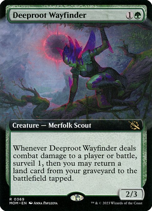 Deeproot Wayfinder - March of the Machine Rare Card