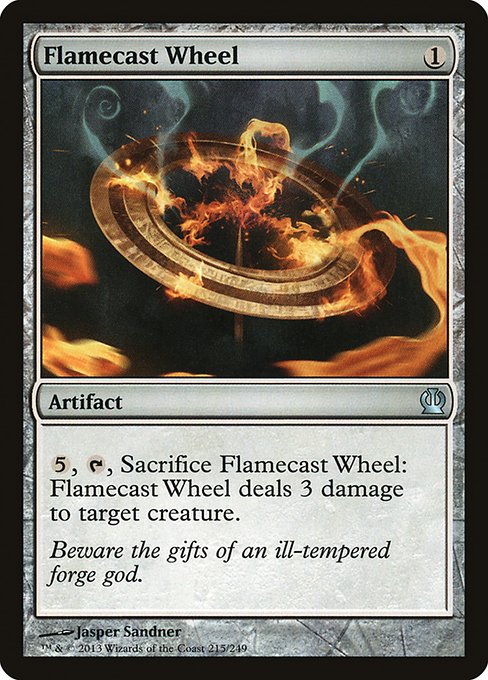 Flamecast Wheel - Theros Uncommon Card