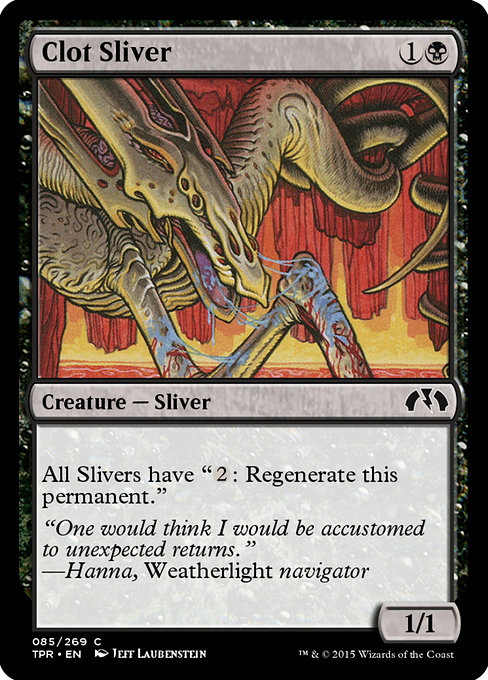 Clot Sliver - Tempest Remastered Common Card