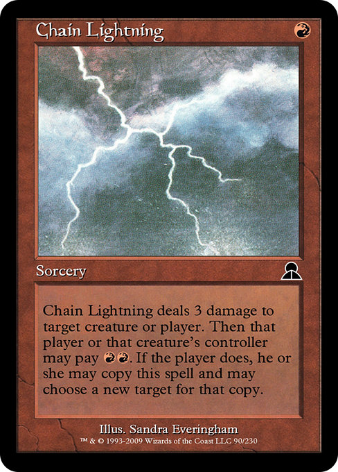 Chain Lightning - Masters Edition III Common Card