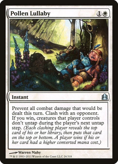 Pollen Lullaby - Commander 2011 Uncommon Card