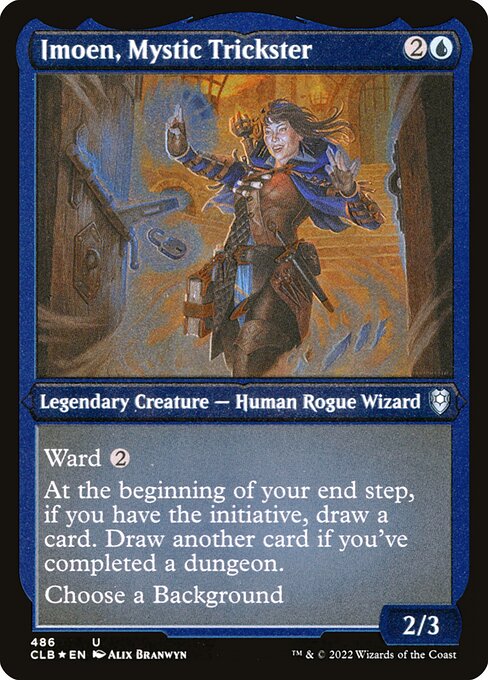 Imoen, Mystic Trickster - Commander Legends: Battle for Baldur's Gate Uncommon Card