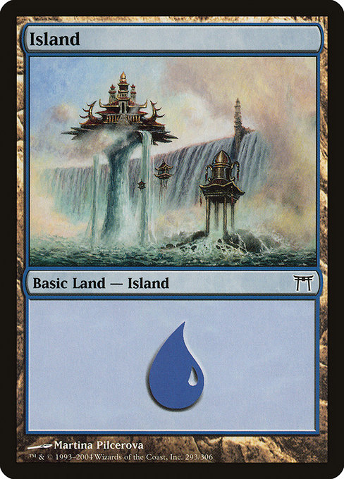 Island - Champions of Kamigawa Common Card