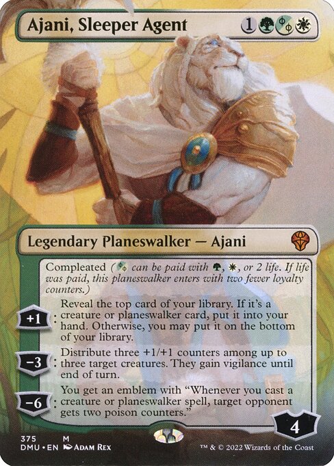 Ajani, Sleeper Agent - Dominaria United Mythic Card