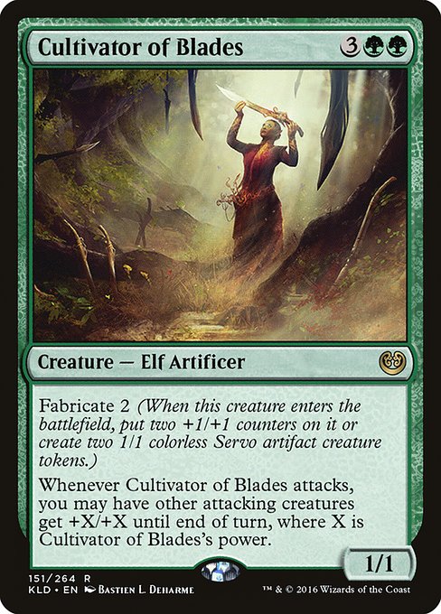 Cultivator of Blades - Kaladesh Rare Card