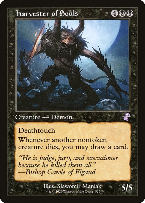 Harvester of Souls - Time Spiral Remastered Special Card