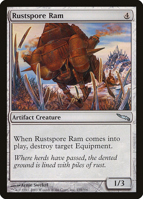 Rustspore Ram - Mirrodin Uncommon Card