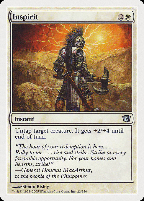 Inspirit - Ninth Edition Uncommon Card