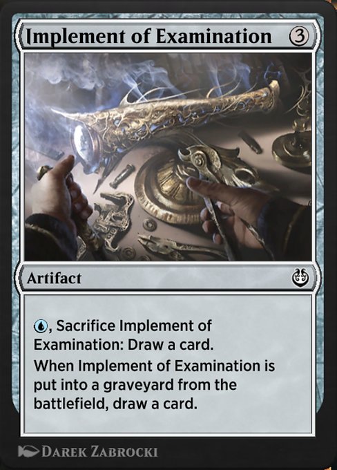 Implement of Examination - Kaladesh Remastered Common Card