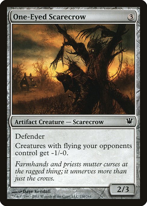 One-Eyed Scarecrow - Innistrad Common Card