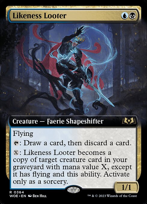 Likeness Looter - Wilds of Eldraine Rare Card