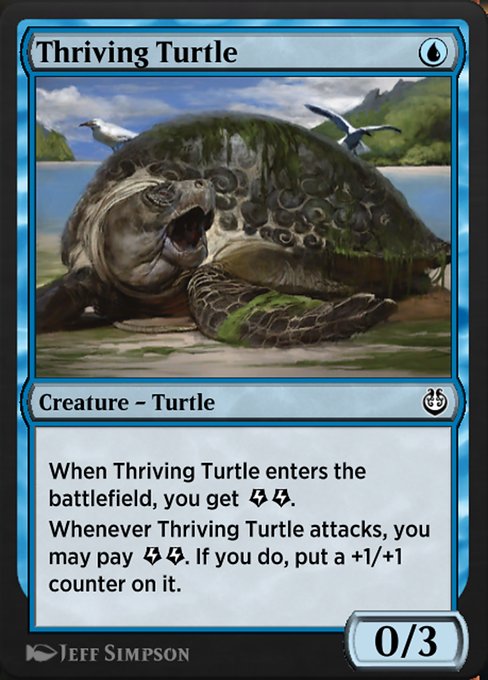 Thriving Turtle - Kaladesh Remastered Common Card