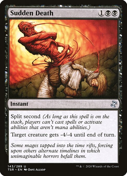 Sudden Death - Time Spiral Remastered Uncommon Card