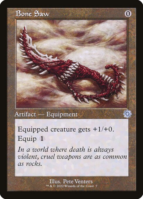 Bone Saw - The Brothers' War Retro Artifacts Uncommon Card