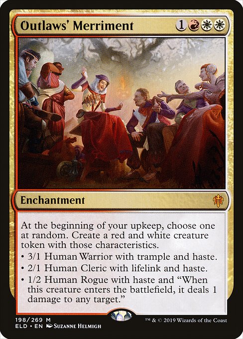 Outlaws' Merriment - Throne of Eldraine Mythic Card