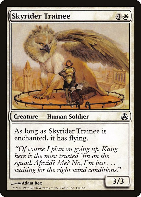 Skyrider Trainee - Guildpact Common Card
