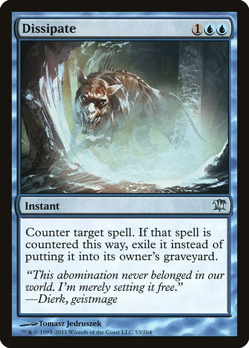 Dissipate - Innistrad Uncommon Card