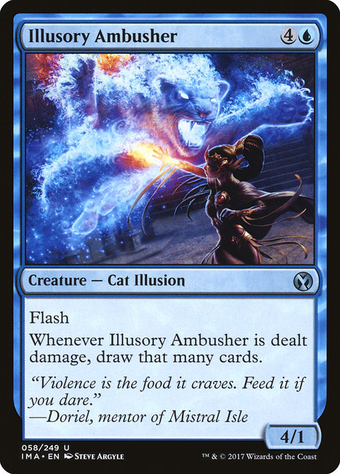 Illusory Ambusher - Iconic Masters Uncommon Card