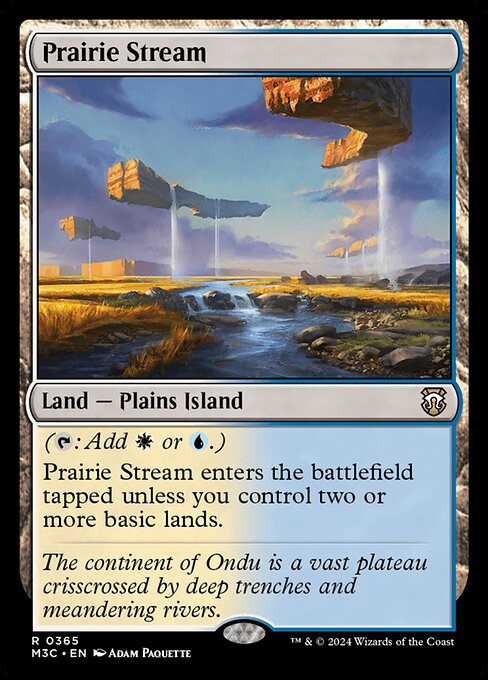 Prairie Stream - Modern Horizons 3 Commander Rare Card