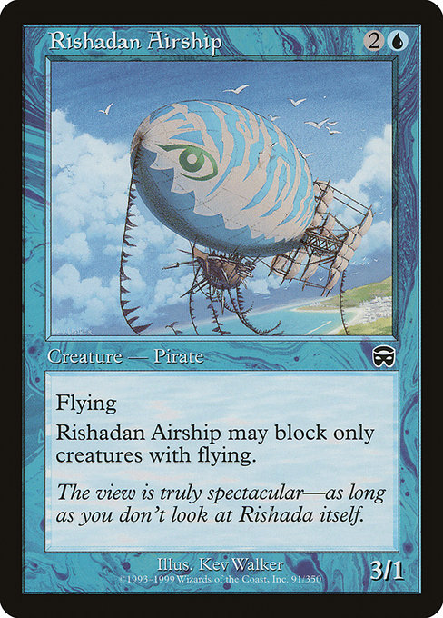 Rishadan Airship - Mercadian Masques Common Card