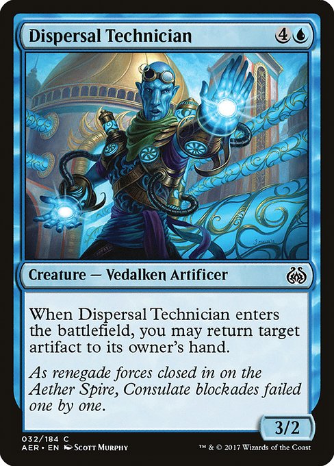 Dispersal Technician - Aether Revolt Common Card