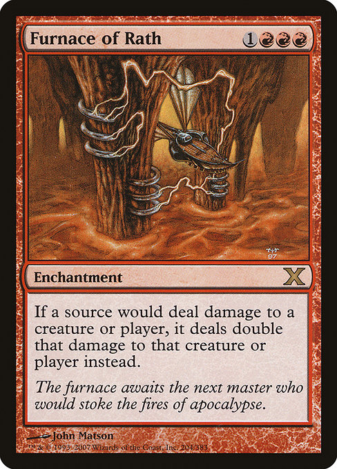 Furnace of Rath - Tenth Edition Rare Card