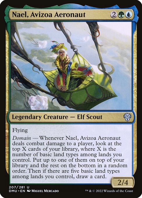 Nael, Avizoa Aeronaut - Dominaria United Uncommon Card