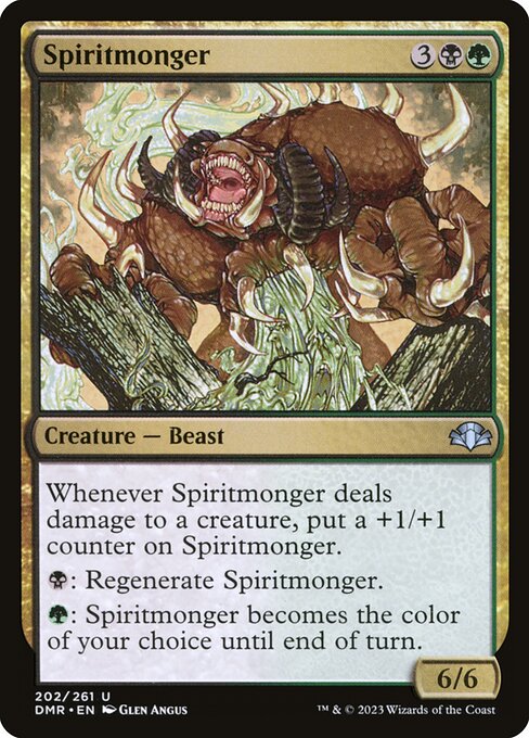 Spiritmonger - Dominaria Remastered Uncommon Card