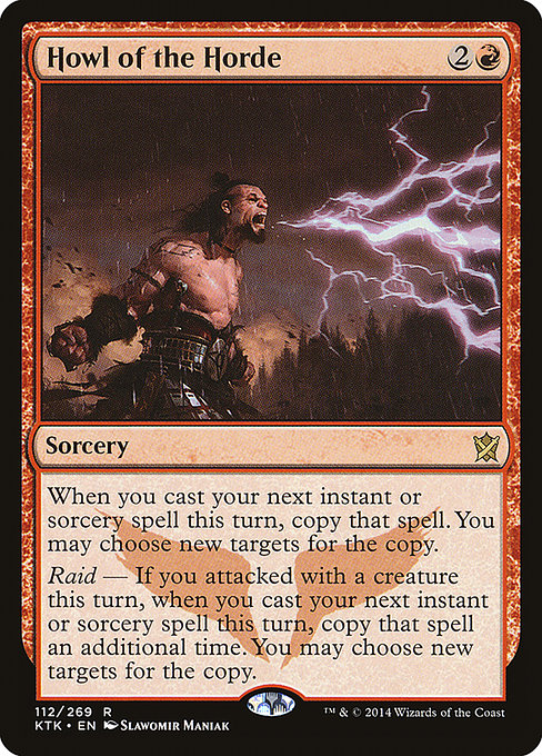 Howl of the Horde - Khans of Tarkir Rare Card