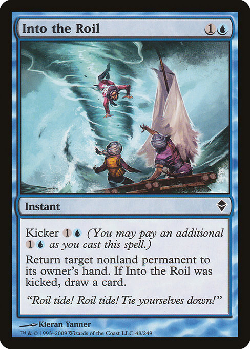 Into the Roil - Zendikar Common Card