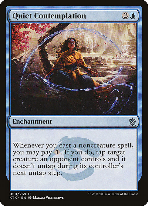 Quiet Contemplation - Khans of Tarkir Uncommon Card