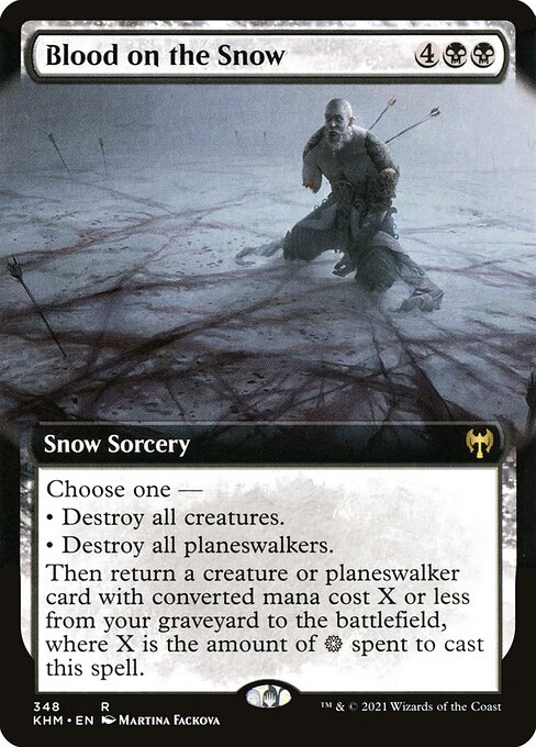 Blood on the Snow - Kaldheim Rare Card