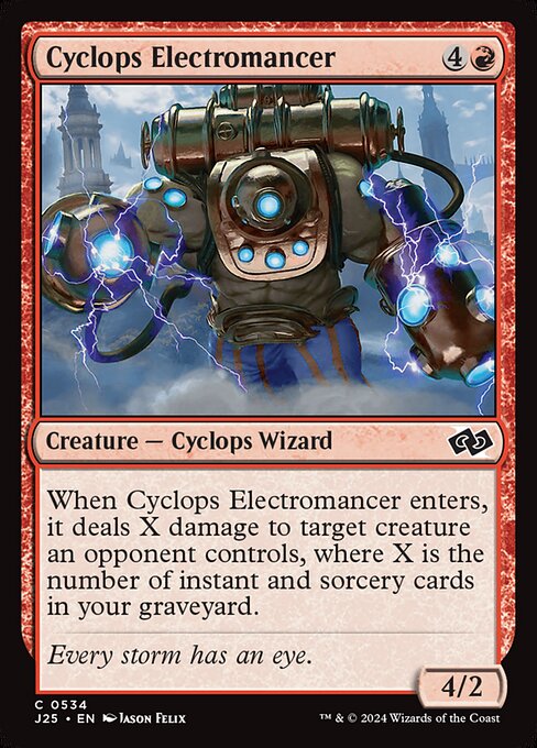 Cyclops Electromancer - Foundations Jumpstart Common Card