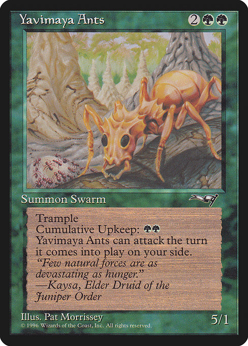 Yavimaya Ants - Alliances Uncommon Card