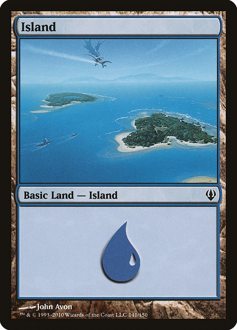 Island - Archenemy Common Card
