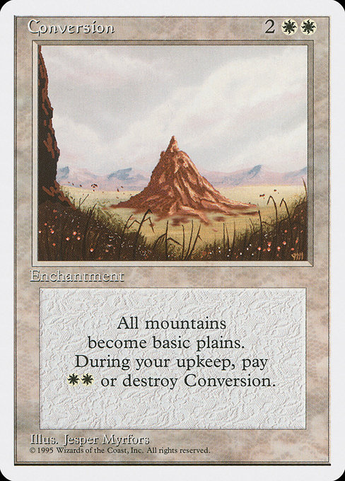 Conversion - Fourth Edition Uncommon Card