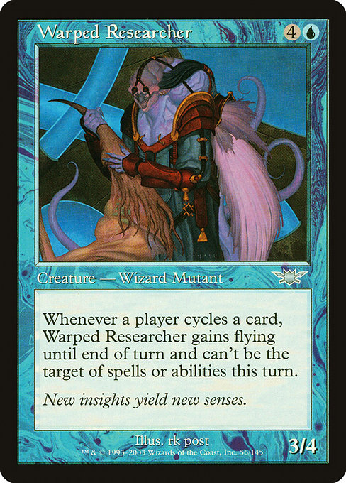 Warped Researcher - Legions Uncommon Card