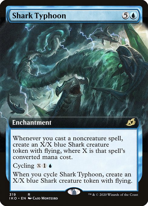 Shark Typhoon - Ikoria: Lair of Behemoths Rare Card