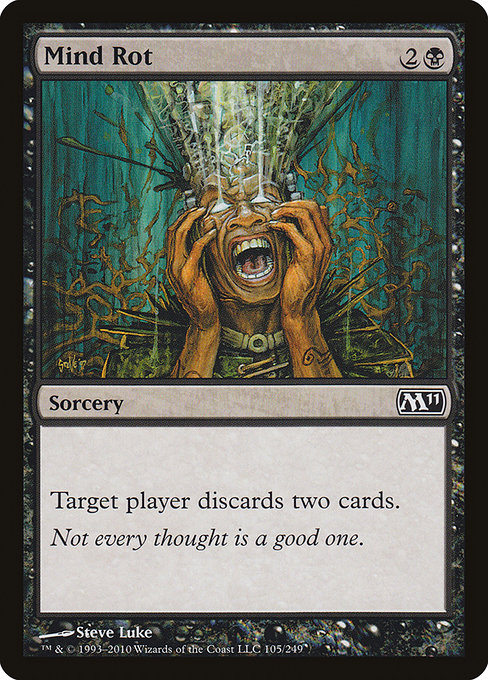 Mind Rot - Magic 2011 Common Card