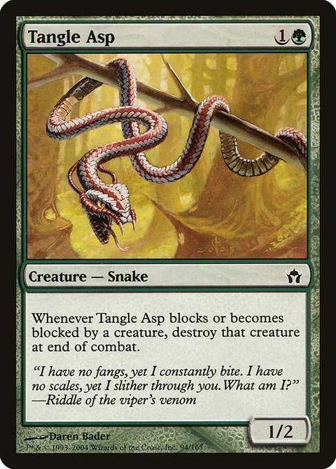 Tangle Asp - Fifth Dawn Common Card