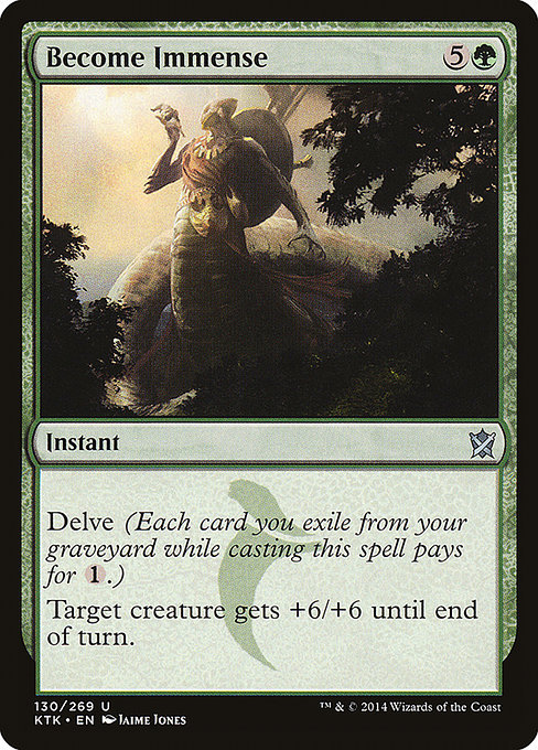 Become Immense - Khans of Tarkir Uncommon Card