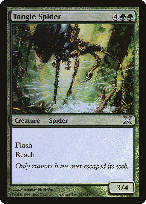 Tangle Spider - Tenth Edition Uncommon Card