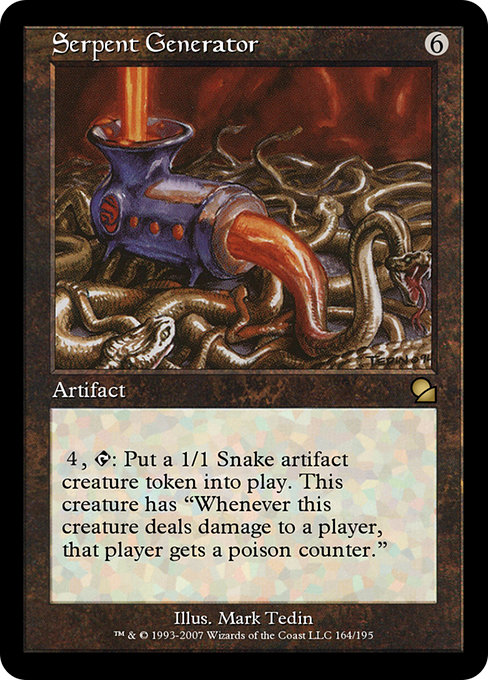 Serpent Generator - Masters Edition Rare Card